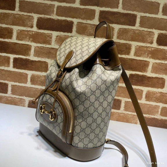 First bag ru Horsebit GUCCI backpack 1955 0814